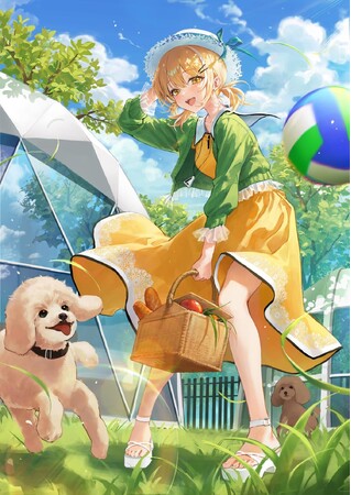 GLAMHIDE WITH DOG KOMATSU×VTuberコラボ企画「因幡はねる」コラボ宿泊プラン発売