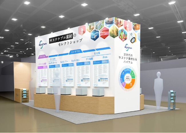 ハイケム、サステナブルマテリアル展2024に出展
