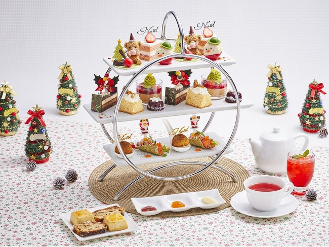 【ロイヤルパークホテル】愛らしいクリスマスモチーフにあふれる限定アフタヌーンティー2種が12/1登場！