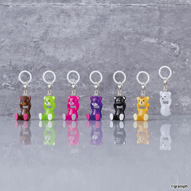 「graniph」のオリジナルキャラクター「Control Bear」がガシャポン(R)に初登場！『Control Bear めじるしアクセサリー』発売！