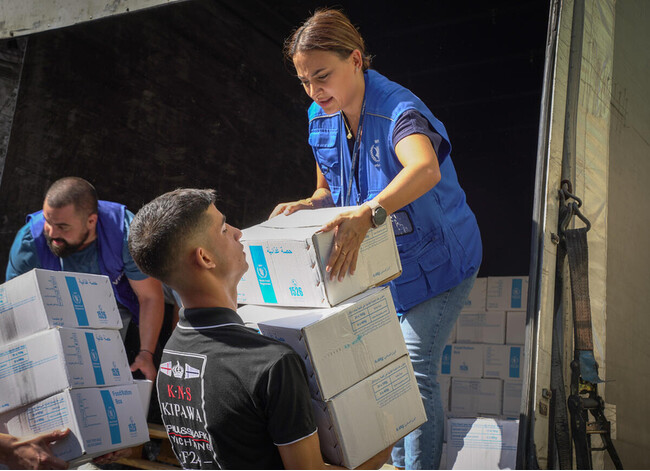 レバノンの紛争で影響を受けた100万人に緊急食料支援を開始