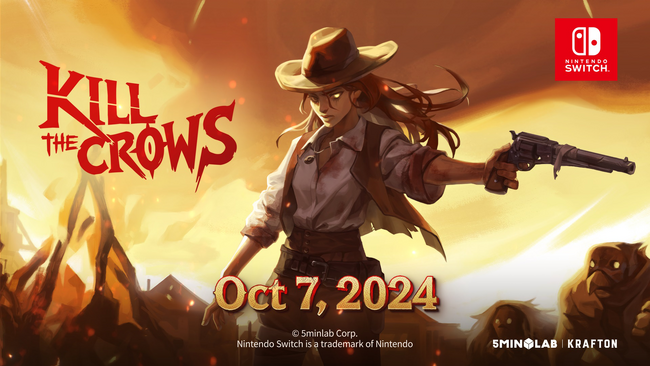 スピード感溢れるシューターゲーム『Kill the Crows』のNintendo Switch(TM)版発売！