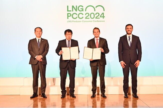 伊Eni S.p.Aとガスセキュリティ強化及びLNG供給・調達多角化に向けた協力覚書を締結