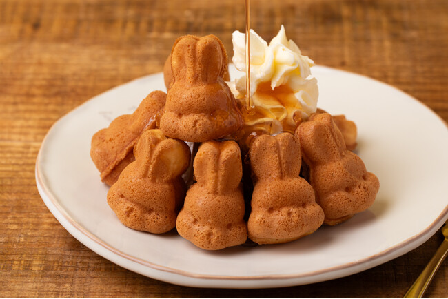 秋の新作！濃厚バター香るうさぎパンケーキで至福のひととき。発酵バター専門店HANERU東京ソラマチ店から10/9より新登場！