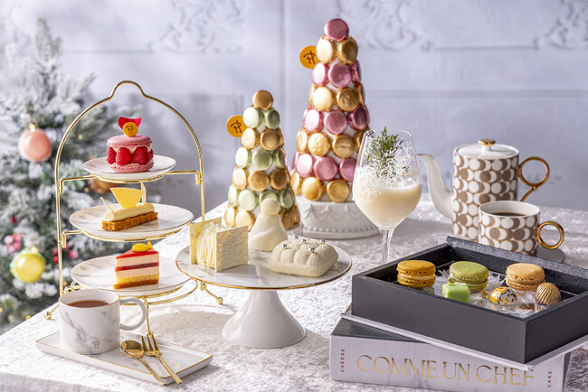 キンプトン新宿東京×Francfranc×ピエール・エルメ・パリ コラボレーション！煌めくホリデーシーズンに心躍るクリスマスアフタヌーンティー 