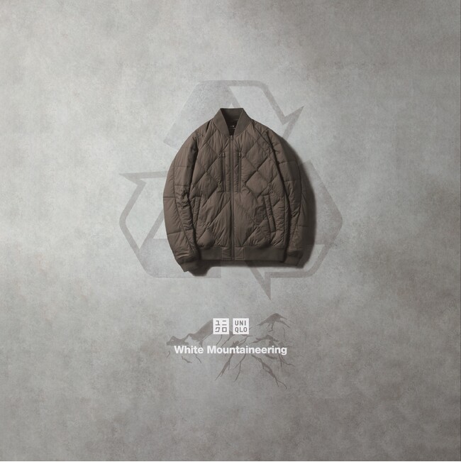 リサイクル素材を使ったLifeWearの提案　UNIQLO and White Mountaineering　2024 年10月11日（金）発売
