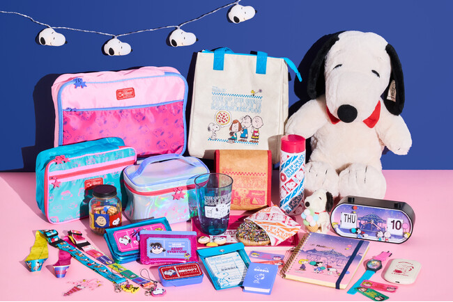 今年は“ナイトカーニバル”がテーマ！毎年大好評、PLAZAの『PEANUTS』プロモーション。限定ノベルティ「キャンディキーホルダー」(非売品)がもらえる！