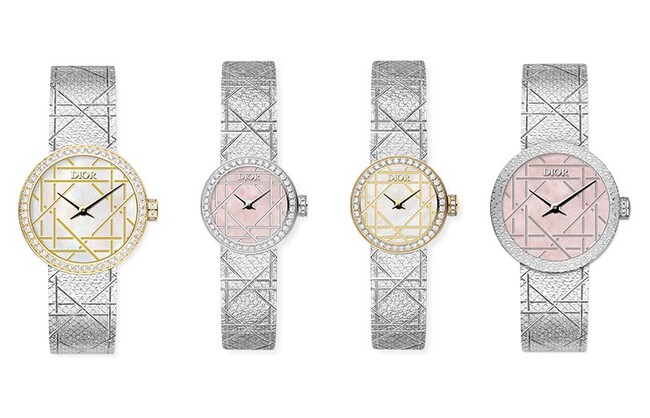 【DIOR TIMEPIECES】「カナージュ」モチーフをあしらった「ラ デ マイ ディオール」が登場