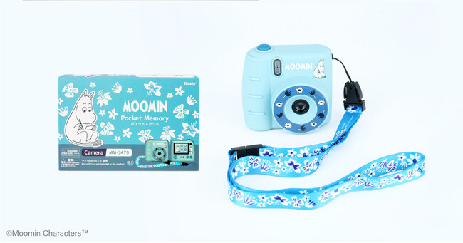 ムーミンのデジタルカメラ「ポケットメモリー」発売!