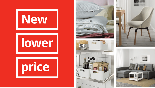 イケア、大型家具からインテリア雑貨などこれからの季節にぴったりな人気商品70点以上を、10月10日（木）からさらに低価格に！