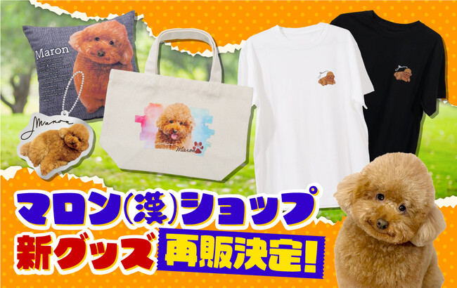『マロン(漢)ショップ新グッズ 第1弾』が、大好評につき数量限定で販売いたします!