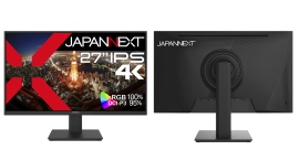 JAPANNEXTが27インチ IPSパネル搭載の4K液晶モニターをAmazon限定 29,480円で10月11日(金)に発売