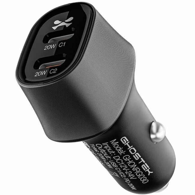 スマートフォン関連製品ブランド 「ゴーステック」 から車載充電器NRGカーチャージャーが発売されます