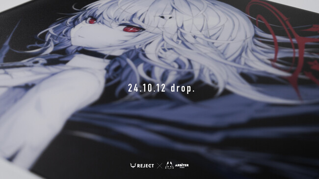 REJECT所属 VTuber「dtto.」のガラスマウスパッド販売開始！