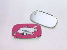 J-AIRをイメージしたピンクと飛行機柄の新デザイン