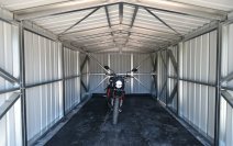 「自動車車庫にもなるユーロ物置」スチールのかっこよさが光るCFSキット、セット販売開始！