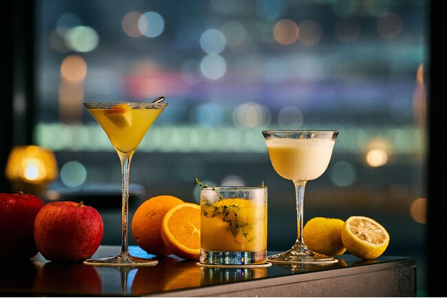 【ヒルトン横浜】バー＆ラウンジ「Melody」にて期間限定のWinter Cocktail３種が新登場