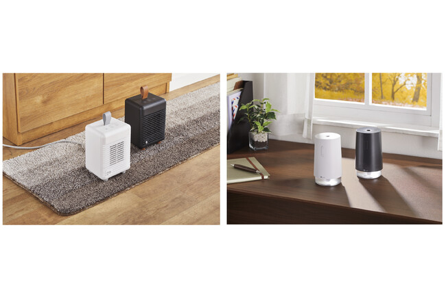エディオン × ニトリ共同開発商品より、ファンヒーターと加湿器の販売を開始