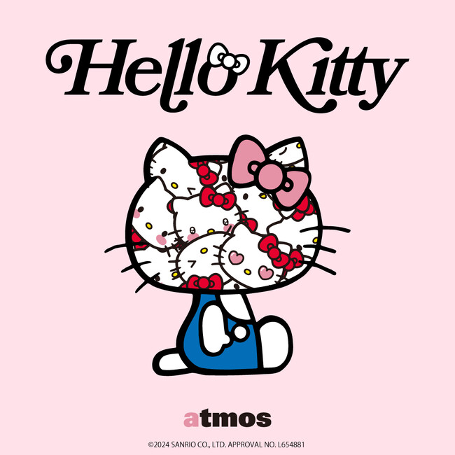 世界中で大人気のキャラクター「ハローキティ」誕生50周年を記念した “atmos pink × HELLO KITTY”のコラボレーション第二弾が登場 