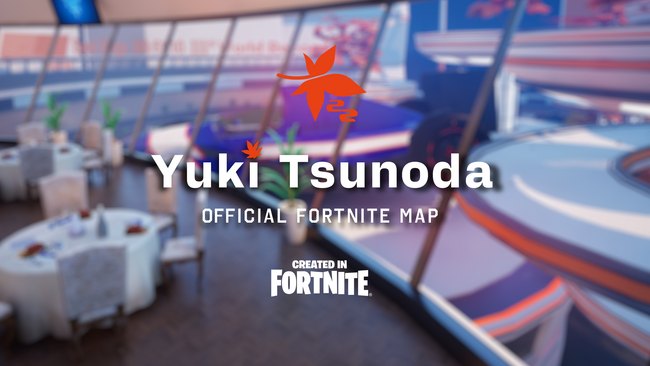 F1レーサー角田裕毅選手、オリジナルフォートナイトマップ公開へ。