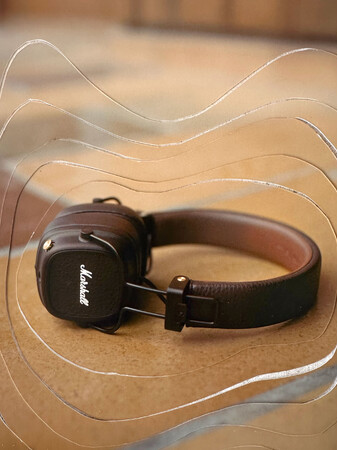【蔦屋家電・蔦屋書店】Marshallのワイヤレスヘッドホン「Major Ｖ」新色・Brownを10/25(金)より先行販売