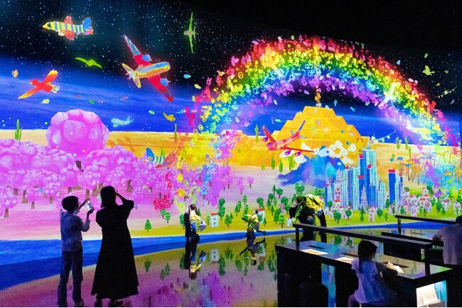 チームラボ、大分市の大分県立美術館にて「チームラボ 学ぶ！未来の遊園地と、花と共に生きる動物たち」を開催。会期は、2025年7月19日(土)から9月14日(日)まで。