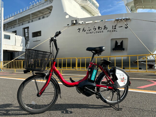 ドコモ・バイクシェアと商船三井さんふらわあが大分県内における観光・交通の課題解決を目的に業務提携を開始