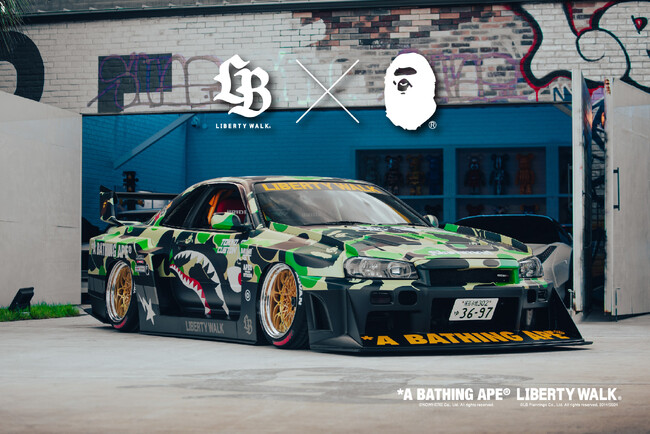 A BATHING APE(R) X LIBERTY WALK