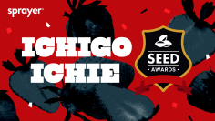 「sprayer®」、15秒楽曲コンテスト「ICHIGOICHIE - SEED -」最優秀楽曲とコラボしたPVを渋谷スクランブル交差点屋外ビジョンで放映