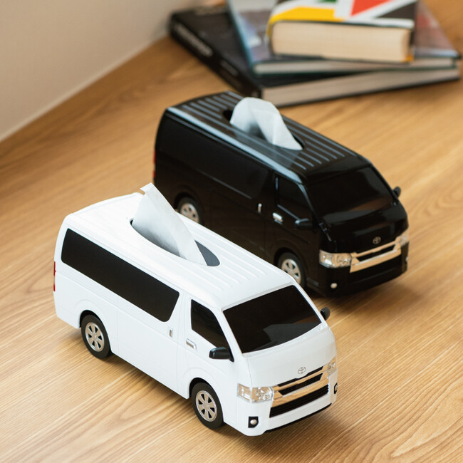 『まるでミニカー！』ハイエース型ティッシュケースが一般販売開始（10月22日～）