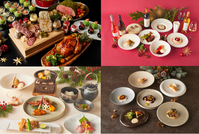 【ウェスティンホテル横浜】特別な時間を華やかに彩るクリスマス限定メニューを館内各レストランで提供