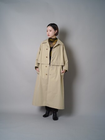 座ったままでも着やすいリメイクコートを発売