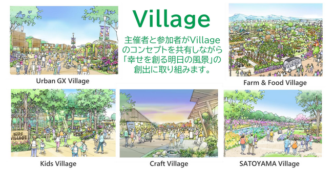 GREEN×EXPO 2027 （２０２７年国際園芸博覧会）10月25日から「テーマ営業出店」「協賛」の募集をスタート！「Village出展」「花・緑出展」の二次公募受付等も開始します