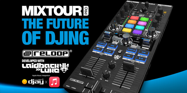Apple Music対応djay専用コントローラー Mixtour Pro国内リリース