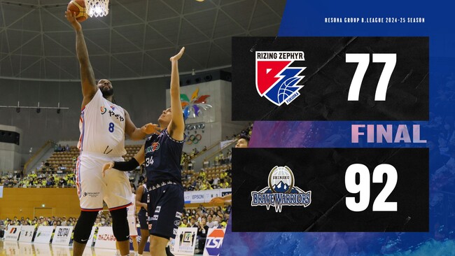 B2福岡|水曜ゲームを勝利で飾れず福岡が3連敗