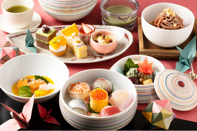 和風テイストのスイーツと和のセイボリーが楽しめる【和(なごみ)のアフタヌーンティーセット】がリニューアルして登場！