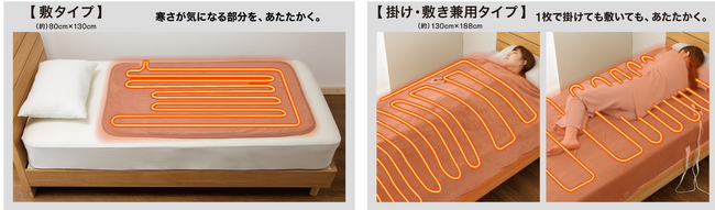 配線があるのに洗える！「Nウォーム電気毛布」販売開始。今年はタイマー付きタイプが新登場！