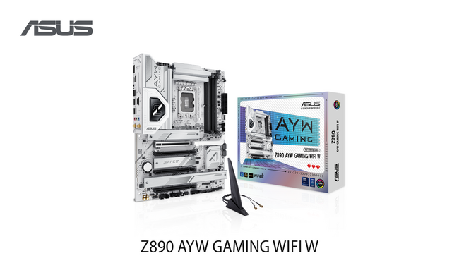 ASUSのマザーボードより、intel LGA 1851対応のZ890チップセット搭載マザーボードを3製品発表