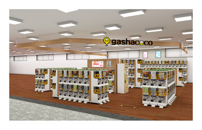 カプセルトイ専門店『gashacoco（ガシャココ）』 のフランチャイズ店舗 19号店『gashacoco リラィアブルブックス根室 』を10月31日 (木)オープン！
