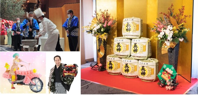 【ホテル日航大阪】1月1日・2日「お正月イベント2025」開催！バイキングに縁日、書き初めなど盛りだくさんのお正月を！