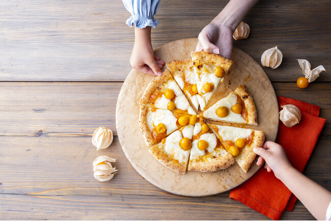 コートヤード・バイ・マリオット 白馬 × キッズ食育イベントより期間限定「Golden Harvest Pizza」発売