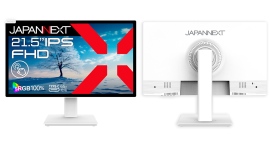 JAPANNEXTが21.5インチ USB-C給電対応 10点マルチタッチが可能なホワイトカラーのフルHD液晶モニターを32,980円で10月25日(金)に発売 JAPANNEXTが21.5インチ USB-C給電対応 10点マルチタッチが可能なホワイトカラーのフルHD液晶モニターを32,980円で10月25日(金)に発売