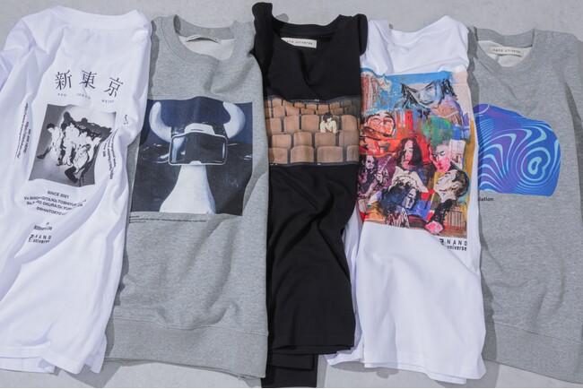 ナノ・ユニバースから、新東京、tonun、S.A.R.、kiki vivi lily　全4アーティストとのコラボレーションアイテムが発売開始！