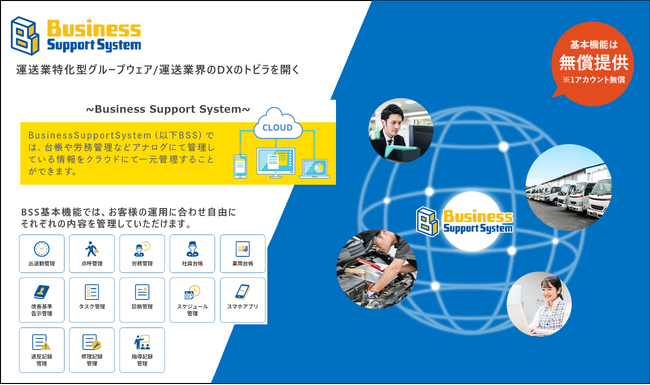 【運送事業者様向け導入事例】車両・社員台帳/労務管理を簡単にDX化実現することで管理者様の負担を大幅軽減!!