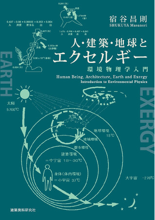 書籍「人・建築・地球とエクセルギー ―― 環境物理学入門」全国の書店・オンライン書店にて10月28日より発売！