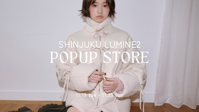 ももち（牛江 桃子）プロデュースのアパレルブランド「Lil Ambition」が3周年を記念して、ルミネ新宿2にて7日間のポップアップストアを開催決定！