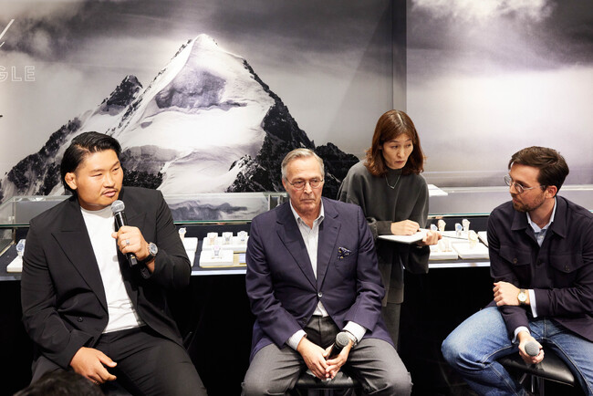 【Chopard】アンバサダーの稲垣啓太がメゾンの共同社長カール‐フリードリッヒ・ショイフレとのトークショーに出演。ラグジュアリースポーツウォッチを語る