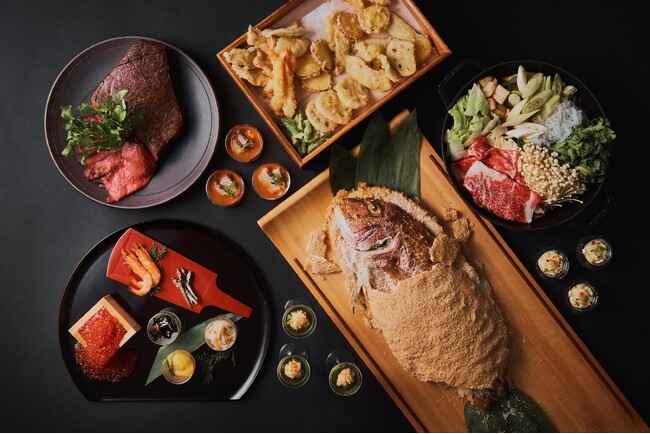 近江牛のすき焼きや和牛のローストビーフ、おせち料理など　2025年の新春を寿ぐニューイヤービュッフェを開催