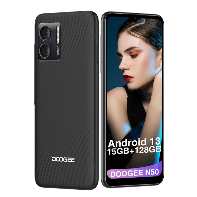 【50%オフ確定】DOOGEE N50 SIMフリー4Gスマホ 超大メモリ15GB+128GB　激安で7900円購入チャンス！在庫限り！