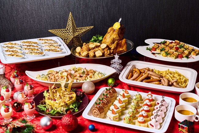 グランシェフからの贈り物。クリスマスを華やかに彩る「クリスマスランチブッフェ」を10日限定で開催!
